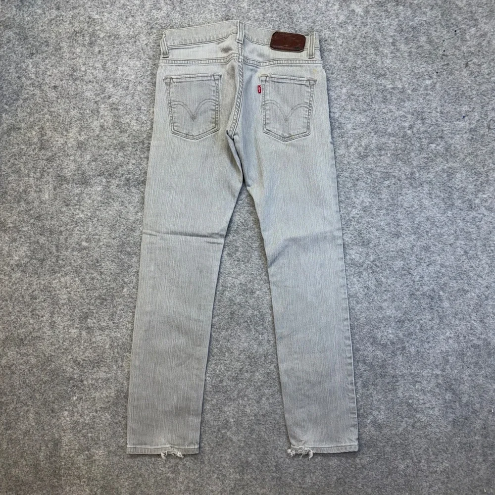 Lot of 3 Levi's 510 511 Skinny Jeans Mens 30x30 Black Blue Gray Denim Work Pants